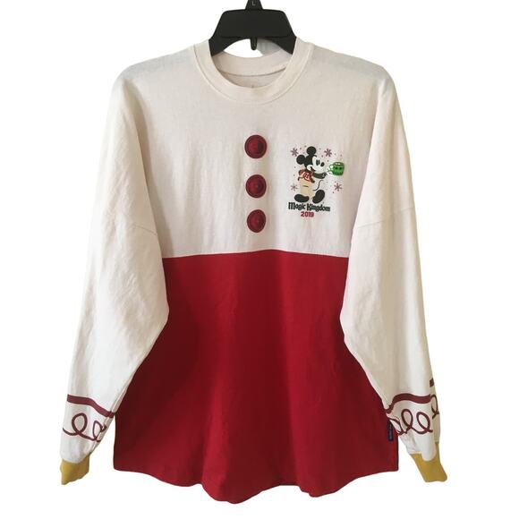 Disney Magic Kingdom 2019 Mickey’s Very Merry Christmas Small Spirit Jersey - Picture 1 of 5